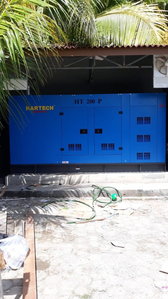 silent genset outdoor hartech 5