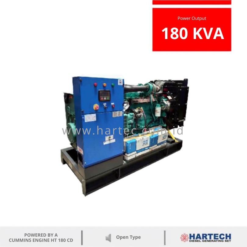 Genset 180KVA Open Type (HT180CD)