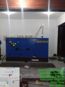 silent genset outdoor hartech 22
